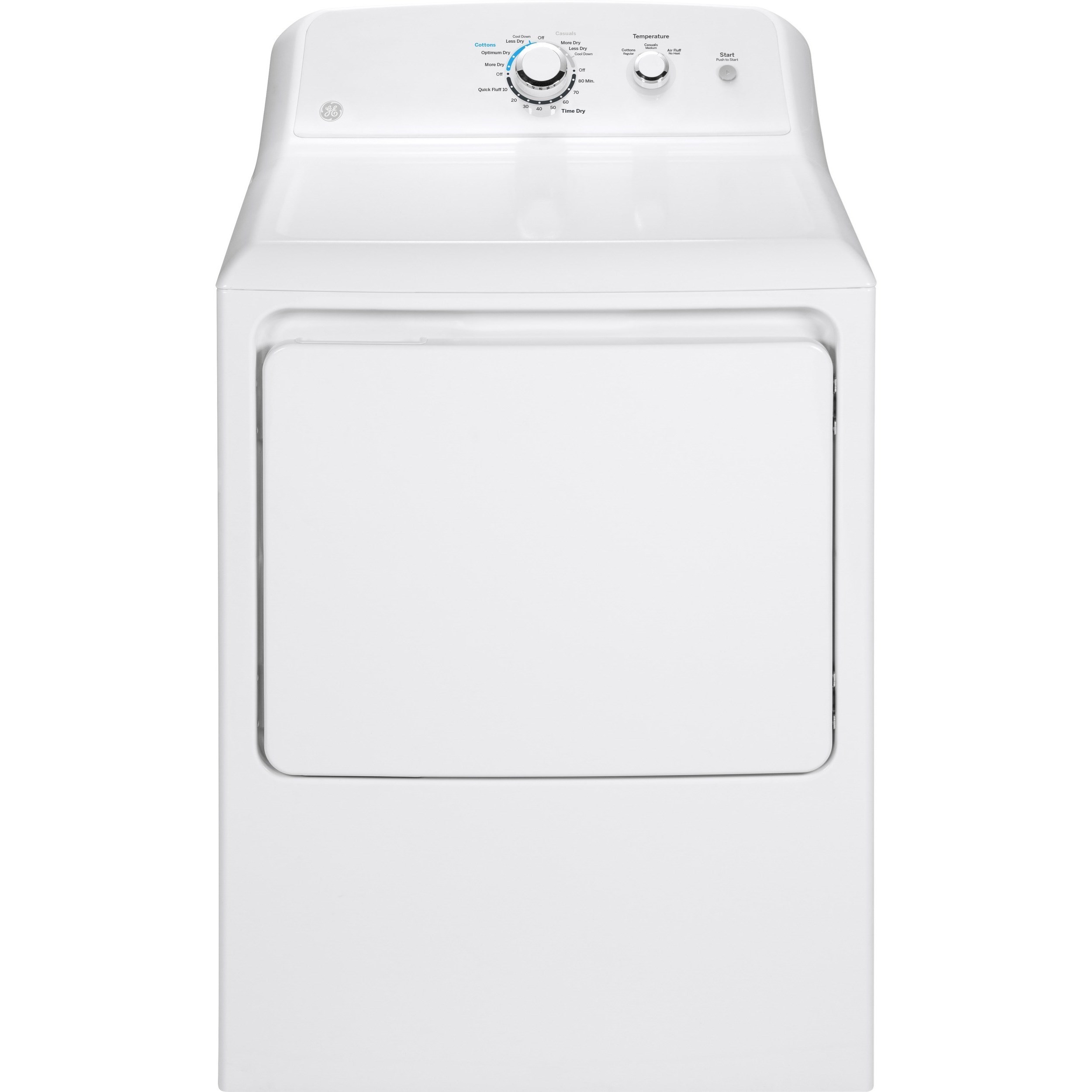 GE Appliances GTX33GASKWW 6.2 Cu. Ft. Capacity Aluminized Alloy